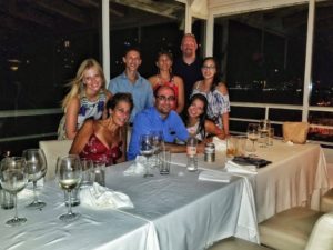 tefl1 Group of TEFL teachers having dinner together in Puerto Vallarta