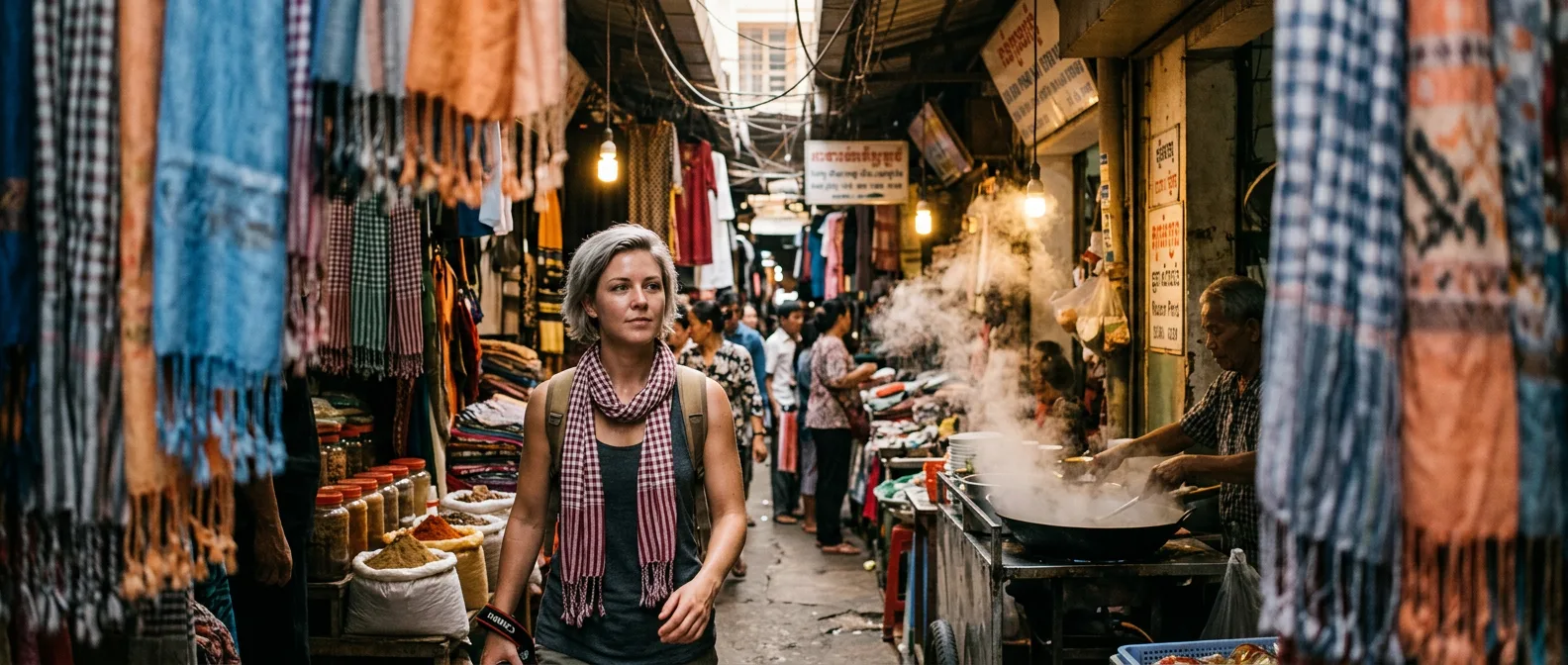 The teaching market in Cambodia