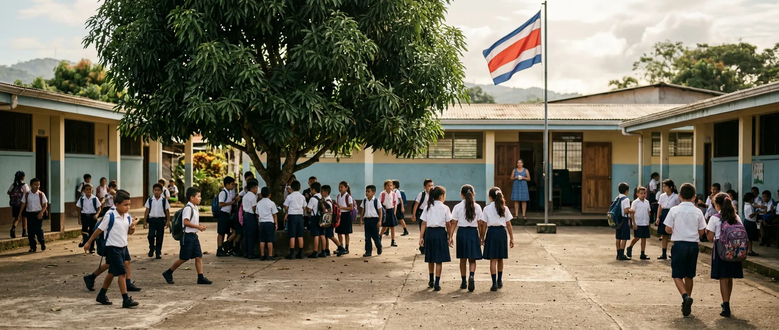 Teaching English in Costa Rica — students in class